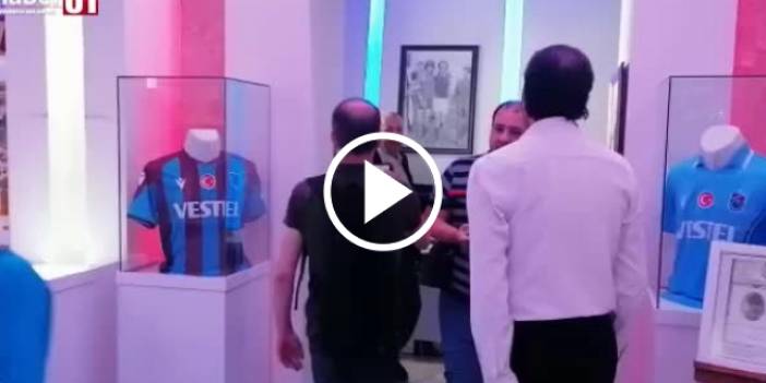 Ümit Özdağ Trabzonspor Müzesini ziyaret etti. Video Haber