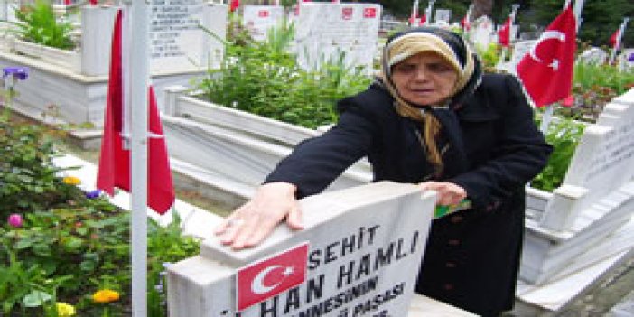 Şehit annesinin feryadı