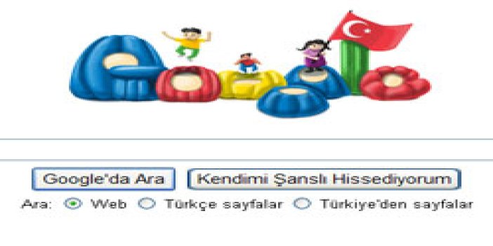 Google'den 23 Nisan Jesti