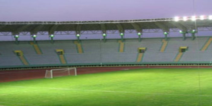 Şanlıurfa Arena Stadı'nda deneme