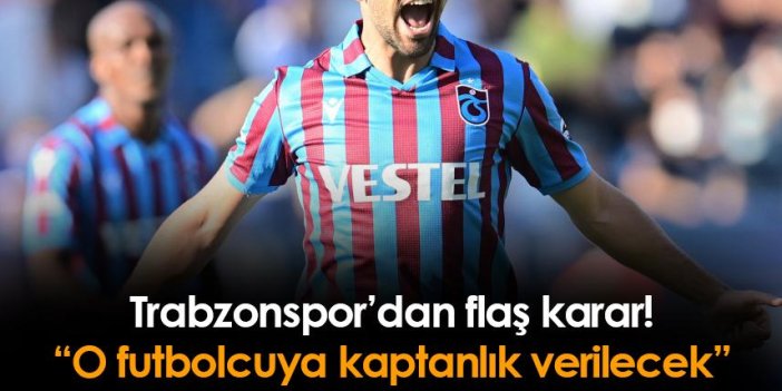 Trabzonspor'dan Bakasetas kararı! Kaptanlık...