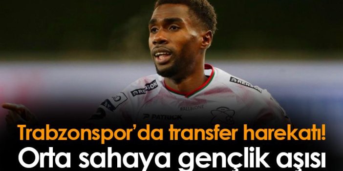 Trabzonspor'dan orta saha hamlesi! Genç oyuncu için harekete geçildi