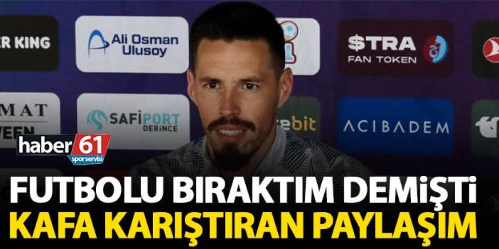 Bıraktım demişti! Marek Hamsik kafayı karıştırdı