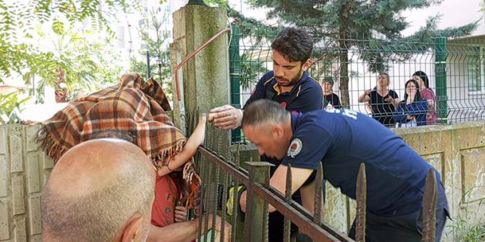 Samsun'da acı olay! Oyun oynarken acı içinde kaldı