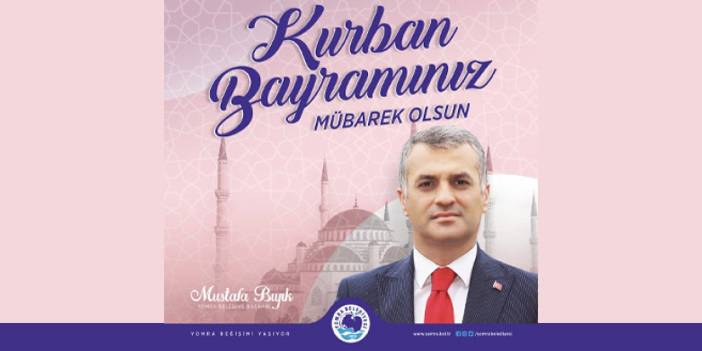 Yomra Belediyesi Kurban Bayramı İlanı - 27.06.2023