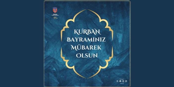 Trabzon Ticaret Borsası Kurban Bayramı İlanı - 27.06.2023