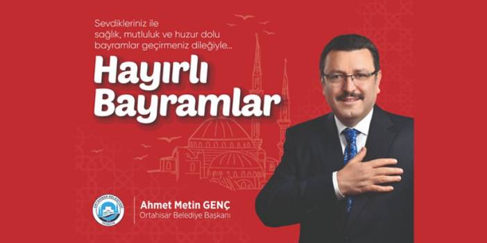 Ortahisar Belediyesi Kurban bayramı mesajı 28.06.2023