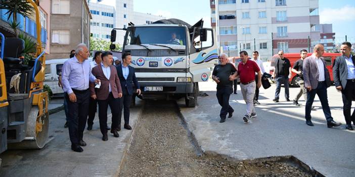 Trabzon'da dev içme suyu projesi tam gaz devam