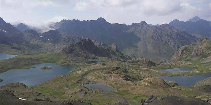 Rize Kaçkar Dağları'nda düşen dağcı için kurtarma çalışmaları başladı