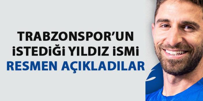 Trabzonspor'un istediği yıldız isim imzayı attı