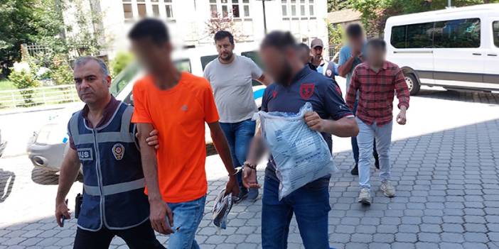 Samsun'da aranan şahıslara operasyon! 23 gözaltı