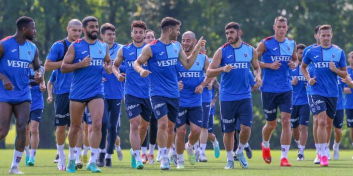 Trabzonspor'da Bjelica'dan dikkat çeken karar! Sabah antrenman akşam maç