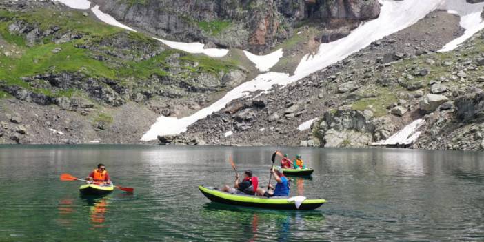 Giresun'da buzul göller doğaseverlerin yeni rotası oldu