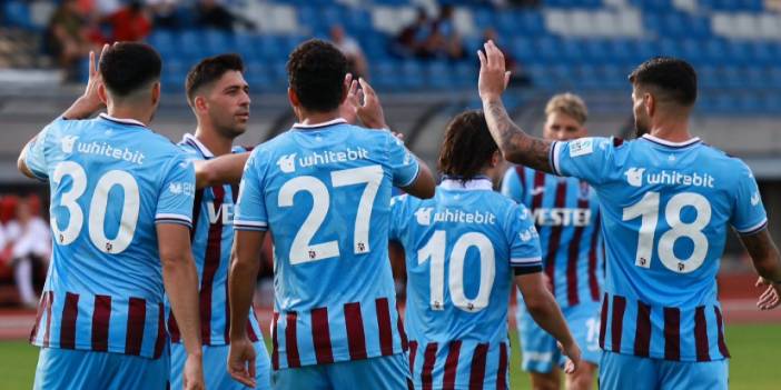 Trabzonspor Rabotnicki'ye karşı galip!