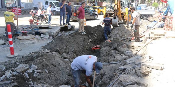 Akçaabat'ta çalışmalar hız kesmeden devam ediyor