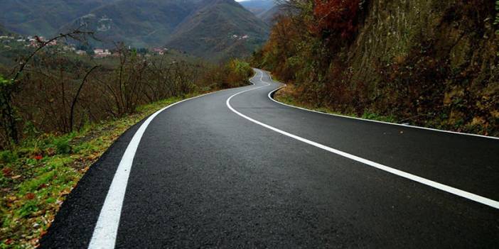 Ordu'da 4,5 yılda yol rekoru