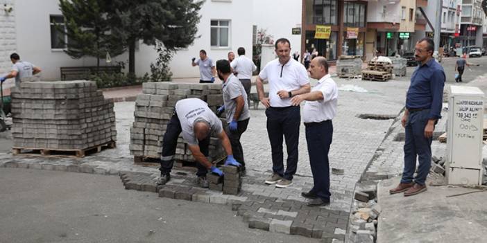 Akçaabat'ta yenileme ve iyileştirme çalışmaları devam ediyor