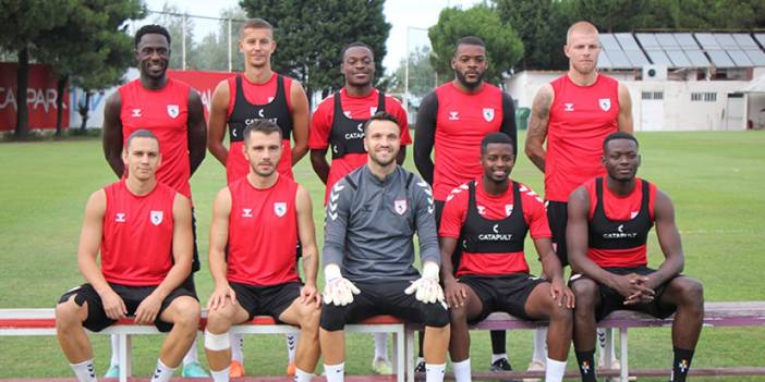 Samsunspor’un 10 yeni transferi görücüye çıktı