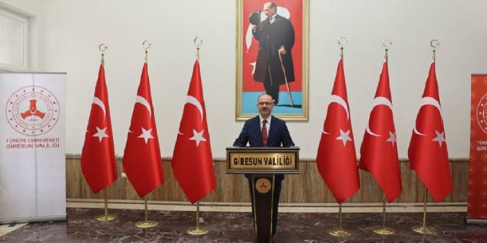 Giresun Valisi Mehmet Fatih Serdengeçti görevine başladı