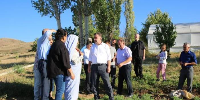 Bayburt'ta Vali Eldivan Aslandede ve Yedigözeler köylerini ziyaret etti