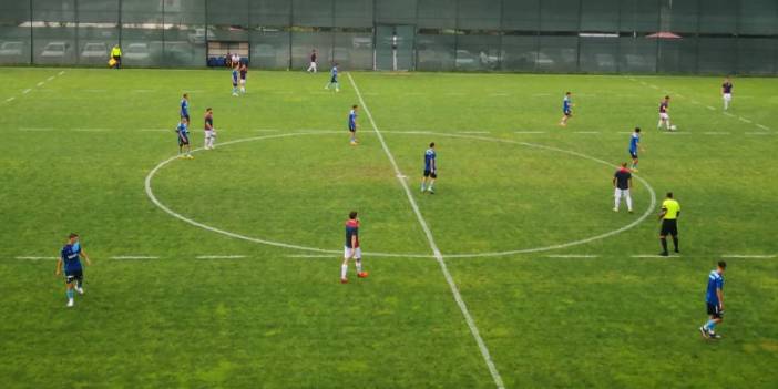 1461 Trabzon ile Trabzonspor U-19 takımı hazırlık maçında karşı karşıya geldi