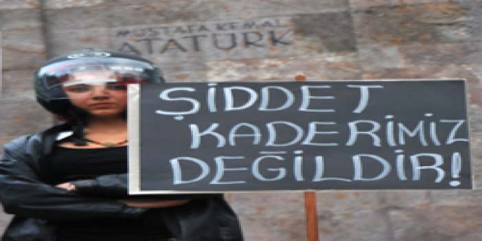 Trabzon'da kadınlardan protesto