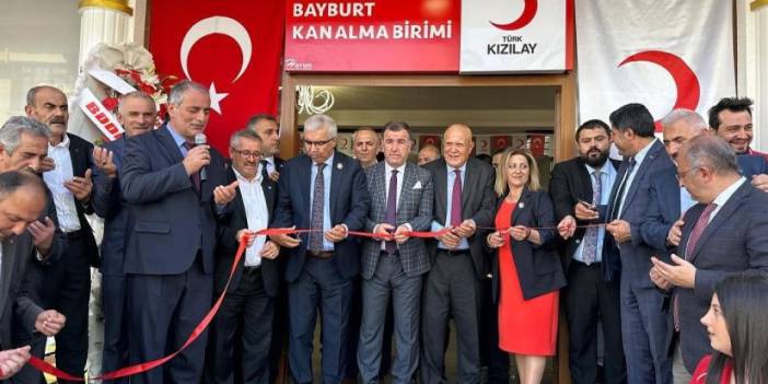 Bayburt'ta Kızılay’ın hizmet binasının temel atma töreni gerçekleştirildi