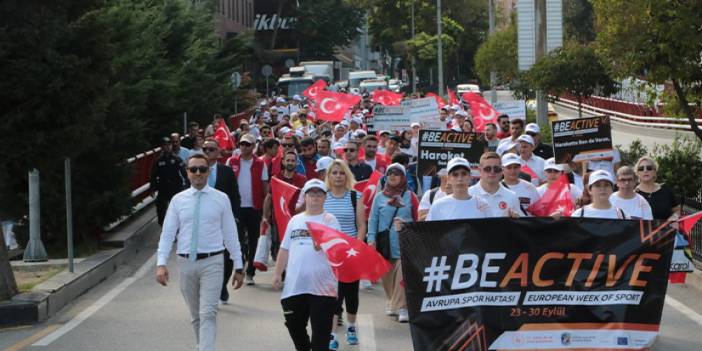 Avrupa Spor Haftası Samsun’da coşkuyla kutlandı