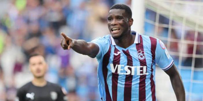 Trabzonspor'da Onuachu tarihe geçti