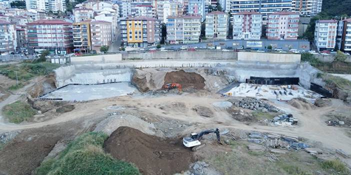 Giresun’da Millet Bahçesi projesi devam ediyor