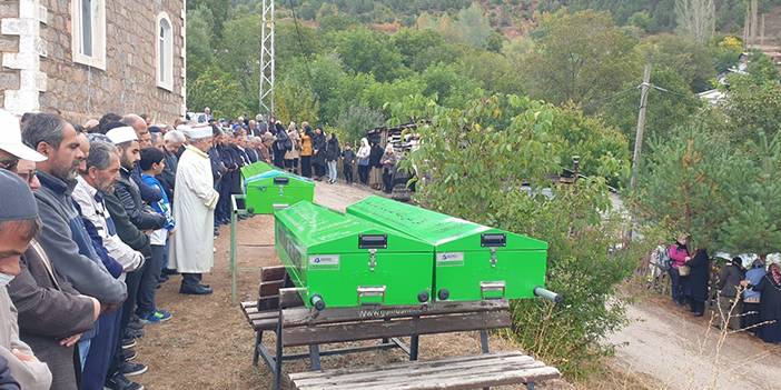 Tokat'taki kazada hayatlarını kaybettiler! 3 kişi Gümüşhane’de toprağa verildi