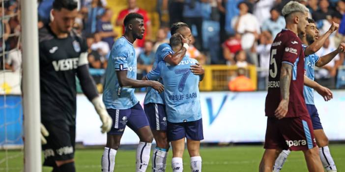 Trabzonspor Adana'da yıkıldı! 1-0