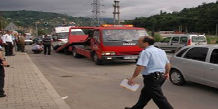 Kazadan dönönerken kaza yaptı