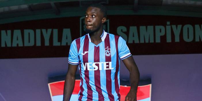 Trabzonspor'da Pepe daha fazla süre alacak