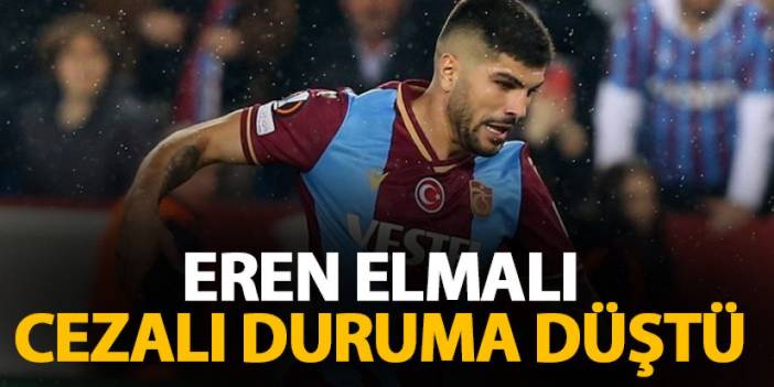 Trabzonspor’un yıldızı cezalı duruma düştü! Konyaspor maçında yok