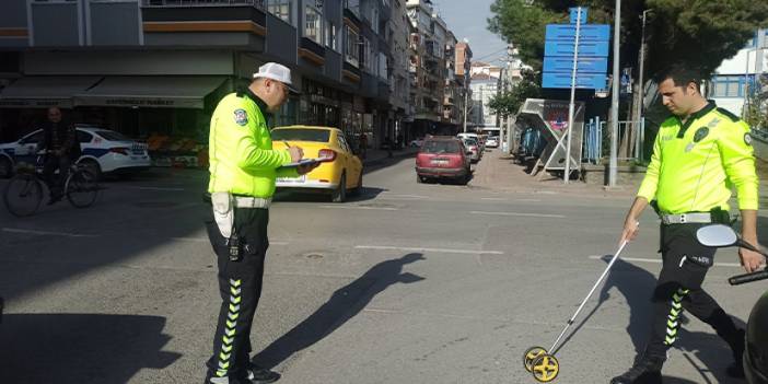 Samsun'da elektrikli bisiklet yayaya çarptı! 2 yaralı