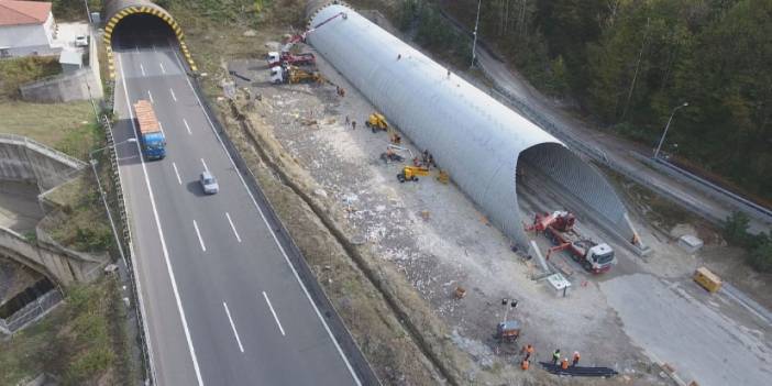 Çalışmalar tamamlandı! Bolu Dağı Tüneli yeniden hizmete açılıyor