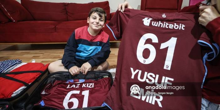 Biber gazı saldırısına uğrayan Yusuf Trabzonspor maçını izlemeye geldi