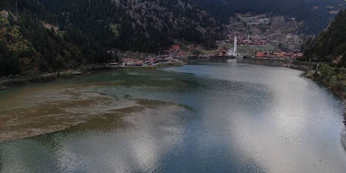 Trabzon'da Uzungöl çamur göl olma yolunda! Sinsi Tehlike