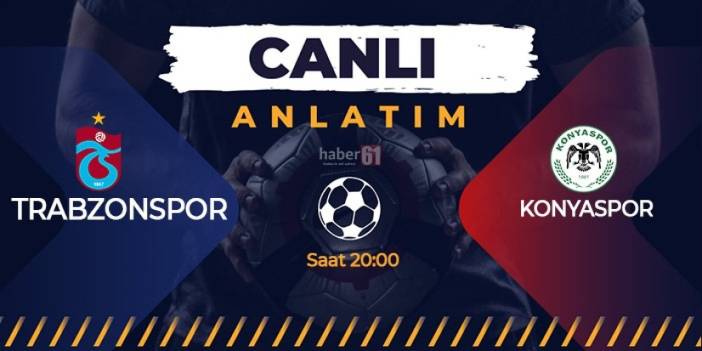 Trabzonspor - Konyaspor - Canlı