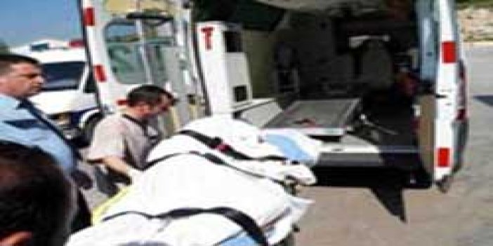 Ordu'da ambulans kaza yaptı