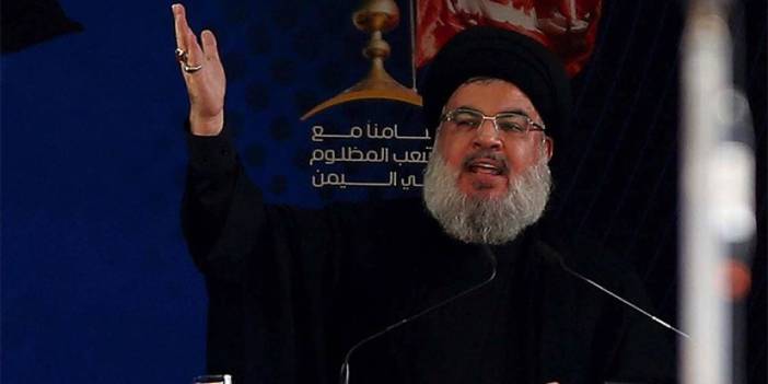 Hizbullah lideri Nasrallah: "İsrail'e karşı ilk kez Burkan ve Katyuşa füzeleri kullanmaya başladık"