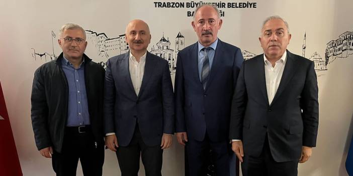 Adil Karaismailoğlu'ndan Trabzon Büyükşehir Belediyesi'ne ziyaret