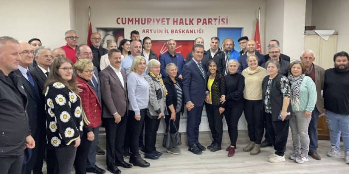 CHP'li Mustafa Sarıgül Artvin'de