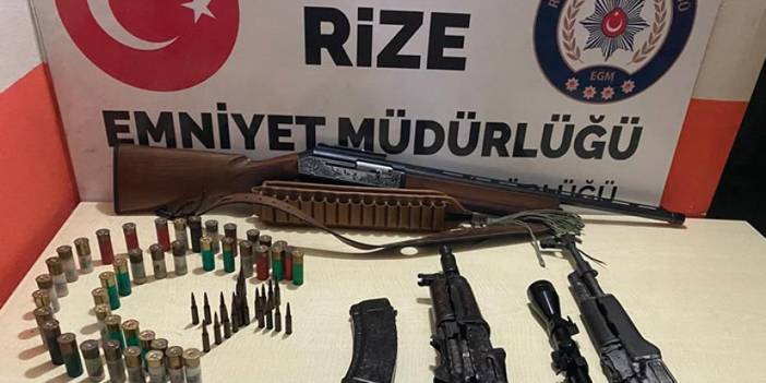 Rize'de 31 yıl 9 ay hapis cezası bulunan firari yakalandı