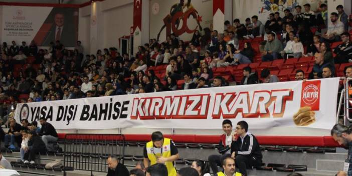 Samsun'da "Yasa Dışı Bahise Kırmızı Kart"