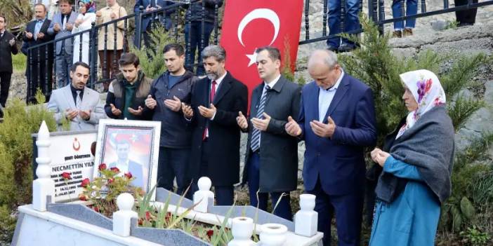 Şehit öğretmen Necmettin Yılmaz, 24 Kasım'da anıldı