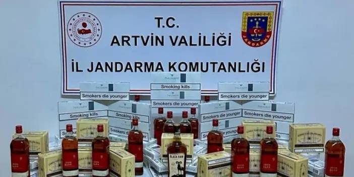 Artvin'de jandarmadan operasyon: 9 kişi gözaltında