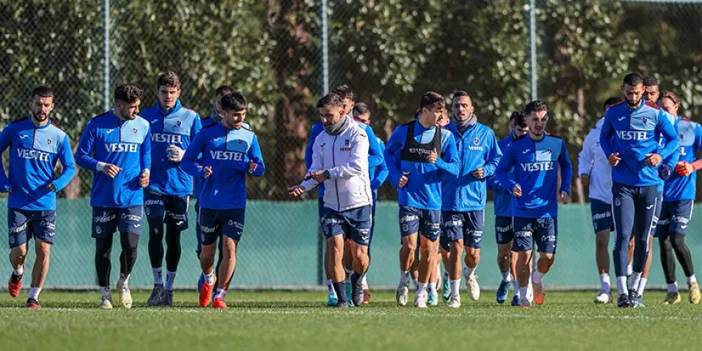 Trabzonspor Başakşehir maçına odaklandı! Hazırlıklar başladı