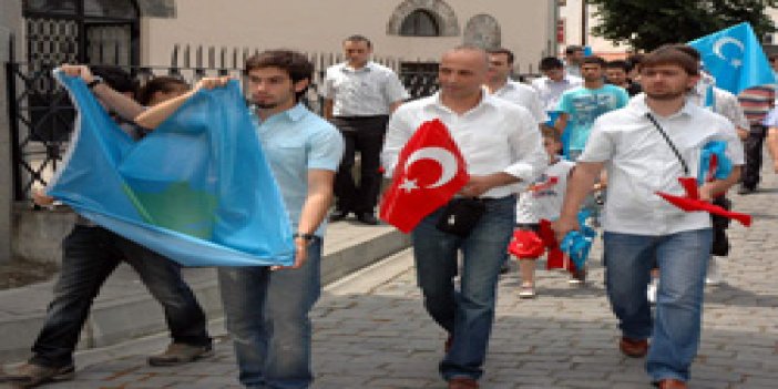 Trabzon'da protesto yürüyüşü